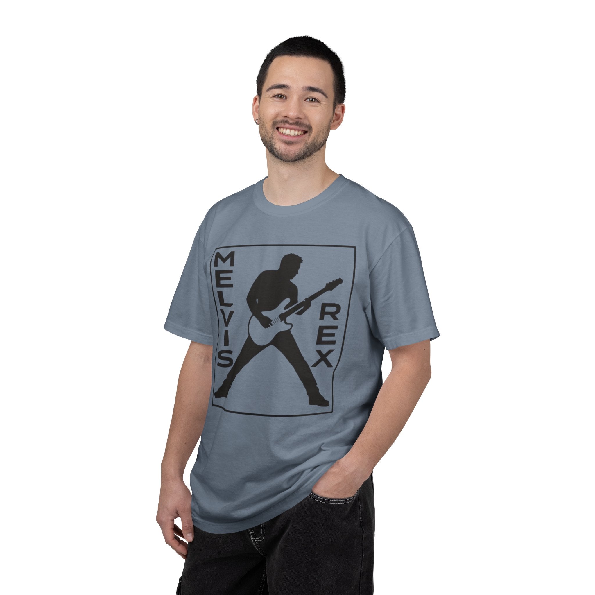Melvis Rex Silhouette Logo T-Shirt
