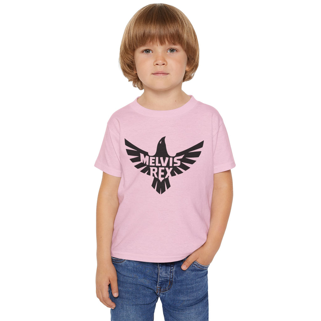 Melvis Rex NYGHT-HÖK Toddler T-Shirt Graphic Kids Tee