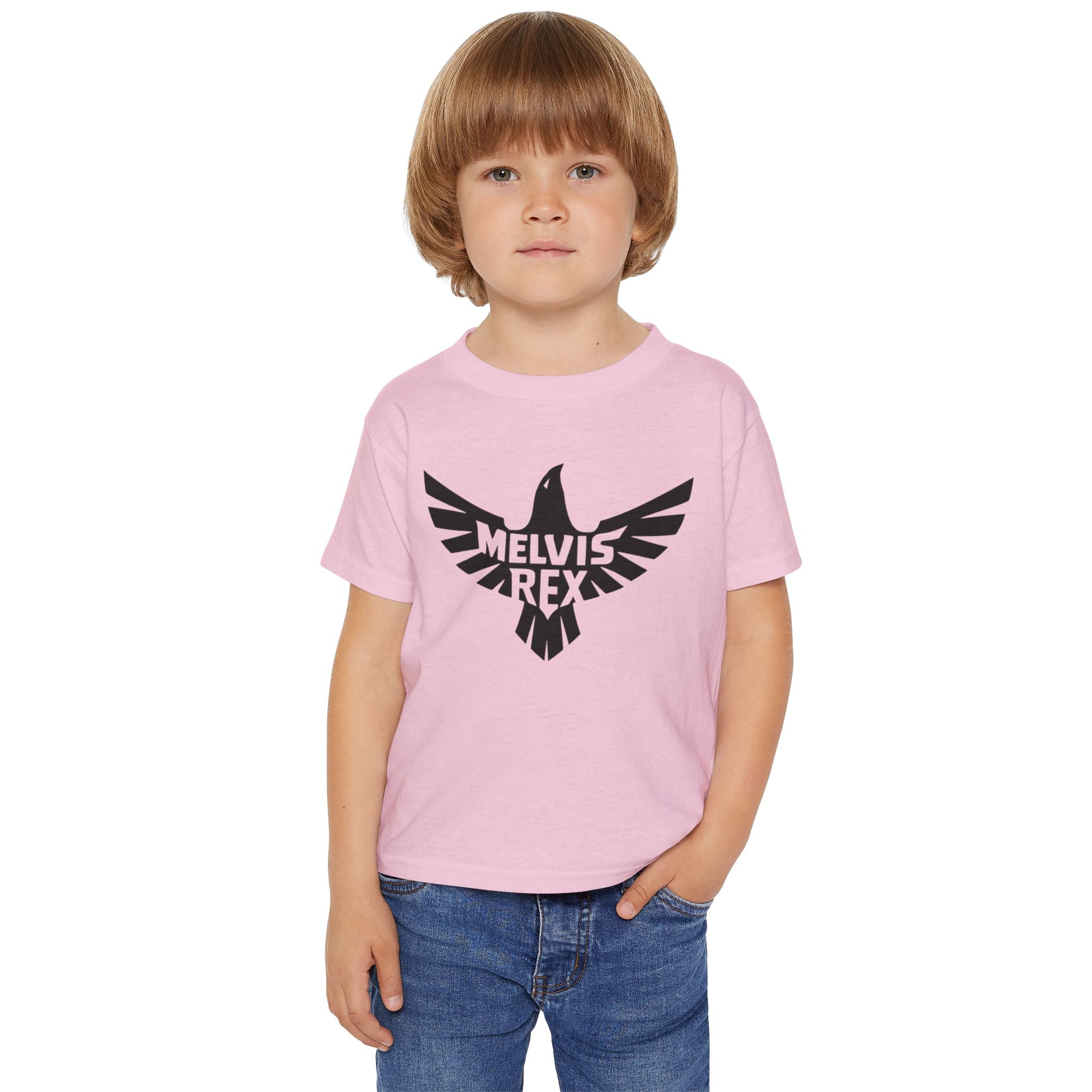 Melvis Rex NYGHT-HÖK Toddler T-Shirt Graphic Kids Tee