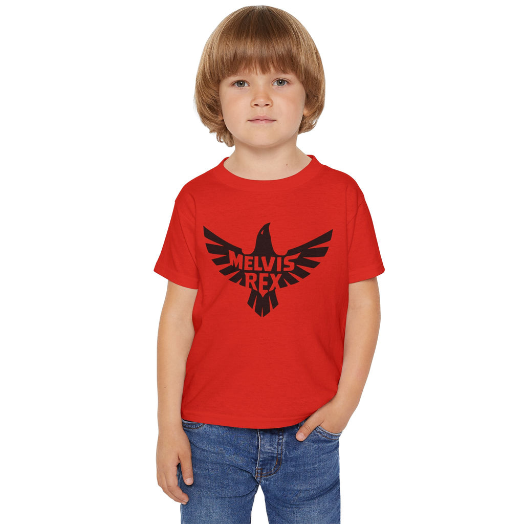 Melvis Rex NYGHT-HÖK Toddler T-Shirt Graphic Kids Tee