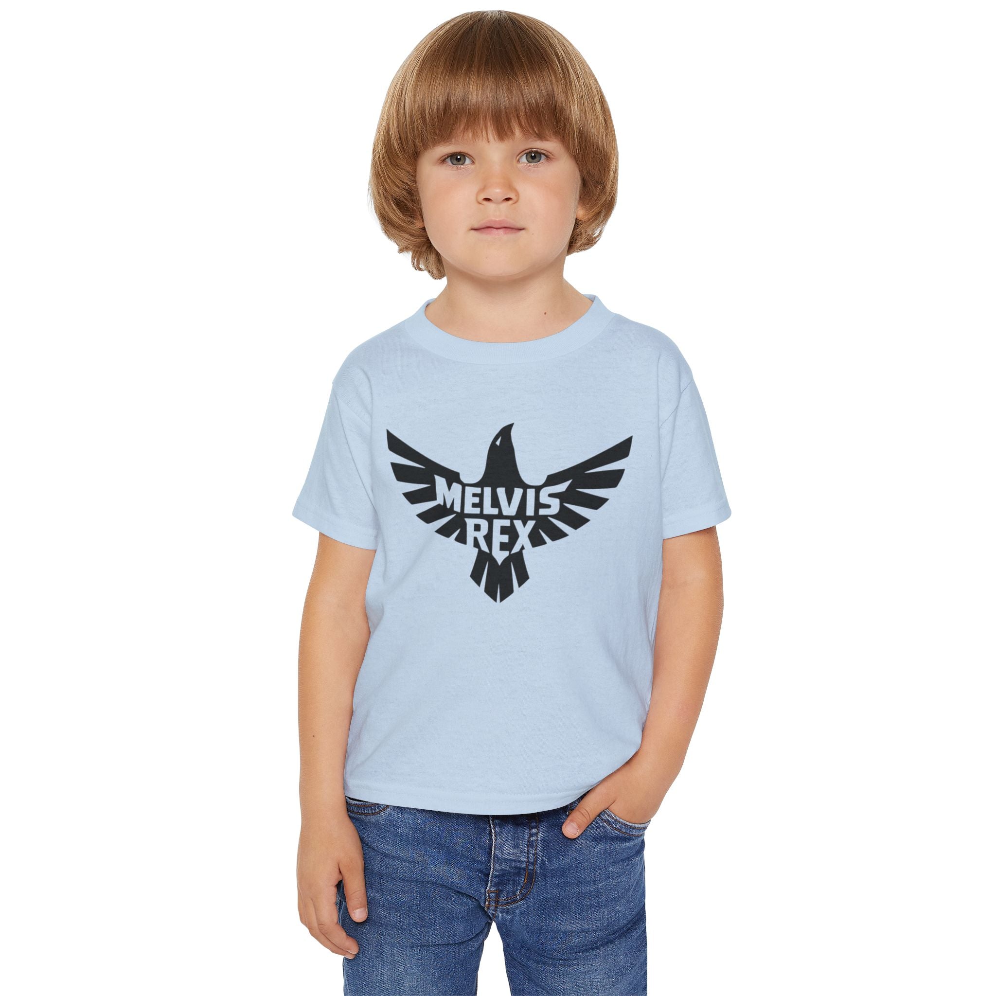 Melvis Rex NYGHT-HÖK Toddler T-Shirt Graphic Kids Tee