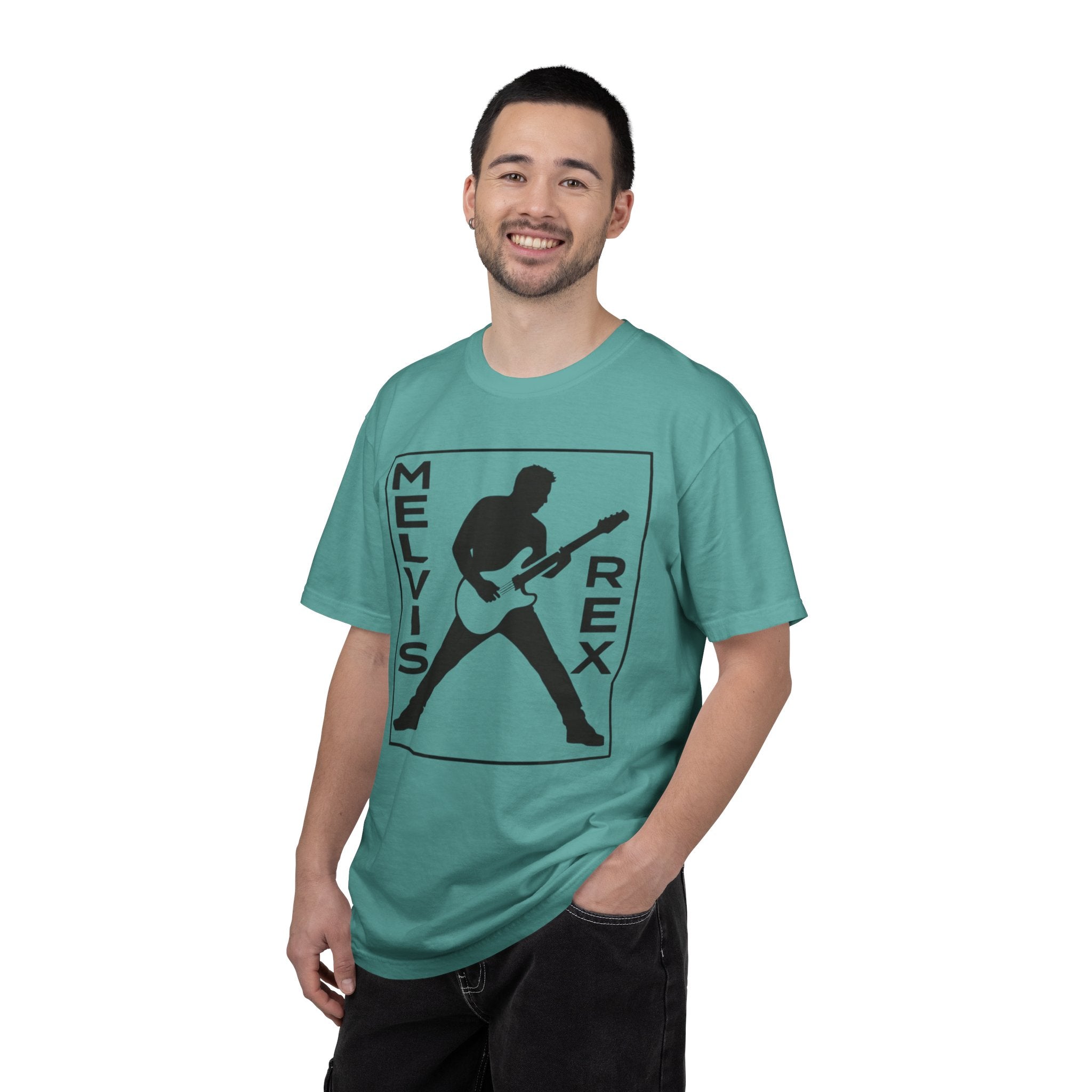 Melvis Rex Silhouette Logo T-Shirt