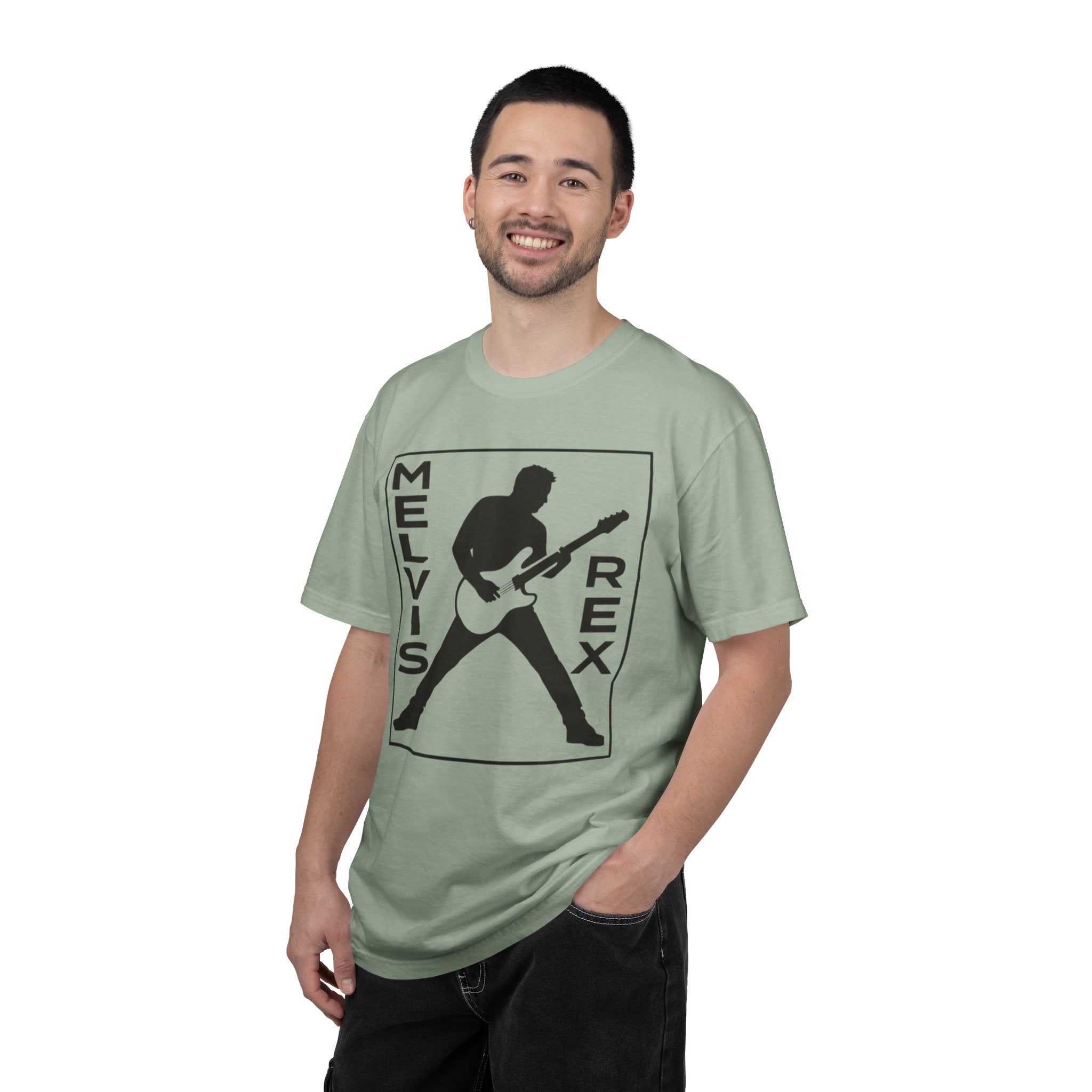 Melvis Rex Silhouette Logo T-Shirt