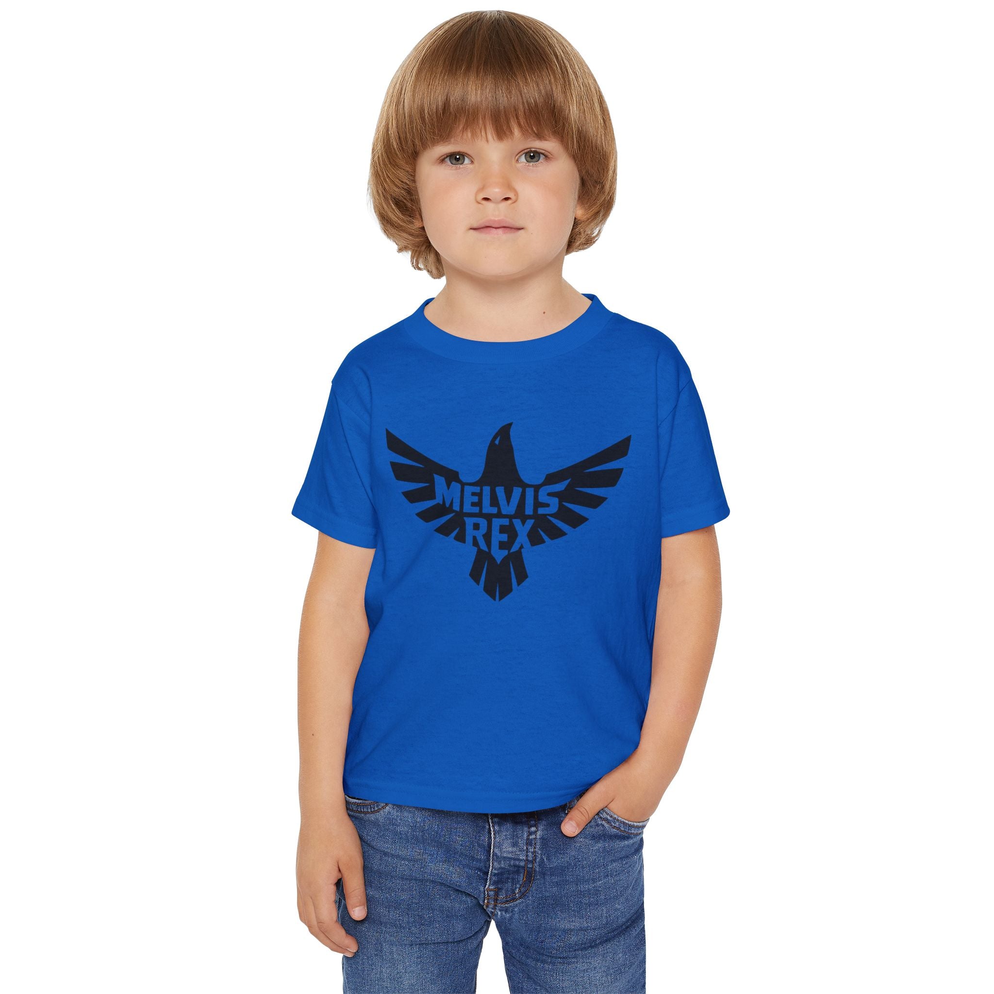 Melvis Rex NYGHT-HÖK Toddler T-Shirt Graphic Kids Tee